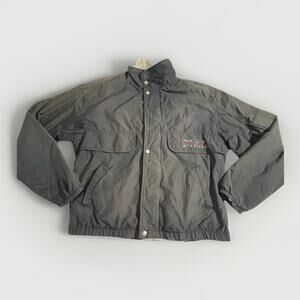 XGT Performance Michelin Supplex Nylon Black Rain Jacket Windbreaker Sz M(A3)